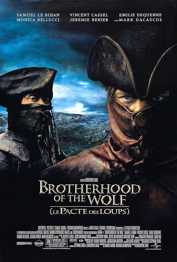 دانلود فیلم Brotherhood of the Wolf / برادری با گرگ