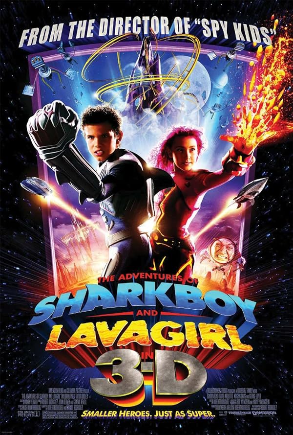 دانلود فیلم The Adventures of Sharkboy and Lavagirl 3-D / ماجراهای پسر کوسه‌ای و دختر گدازه‌ای در بعد سوم