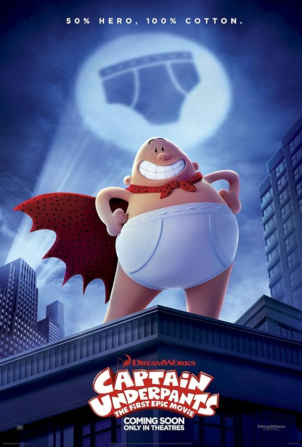 دانلود فیلم Captain Underpants: The First Epic Movie / کاپیتان زیرشلواری: اولین فیلم حماسی