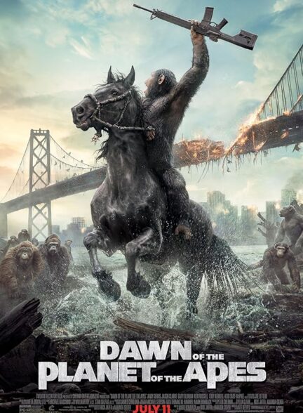 دانلود فیلم Dawn of the Planet of the Apes / طلوع سیاره میمون‌ها