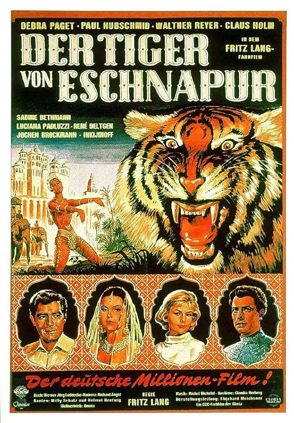 دانلود فیلم The Tiger of Eschnapur / ببر بنگال