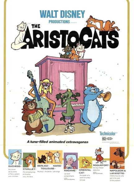 دانلود فیلم The Aristocats / گربه‌های اشرافی