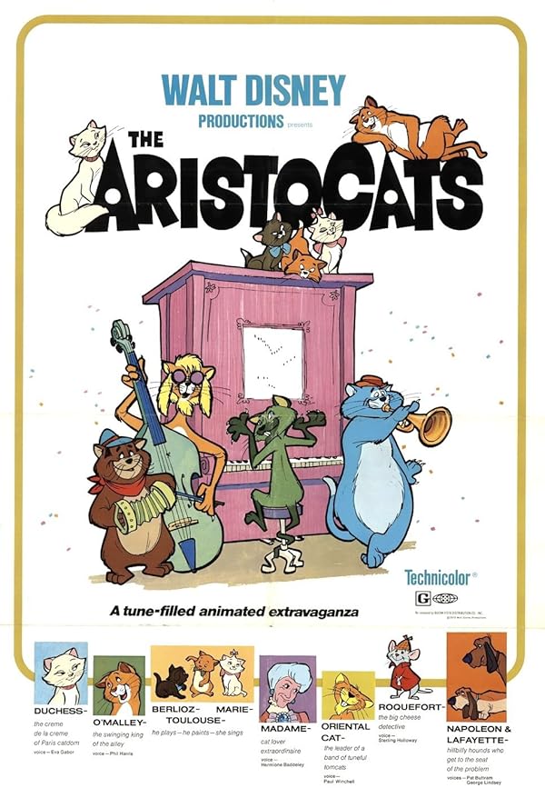 دانلود فیلم The Aristocats / گربه‌های اشرافی