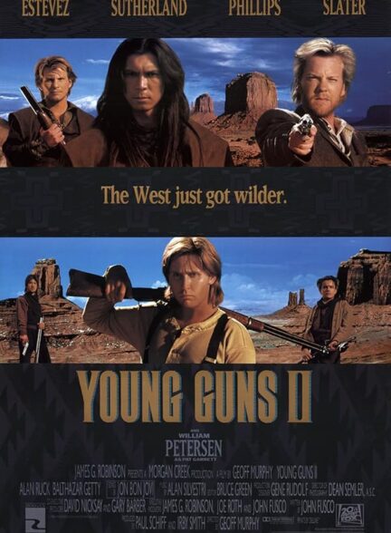 دانلود فیلم Young Guns II / اسلحه‌های جوان ۲