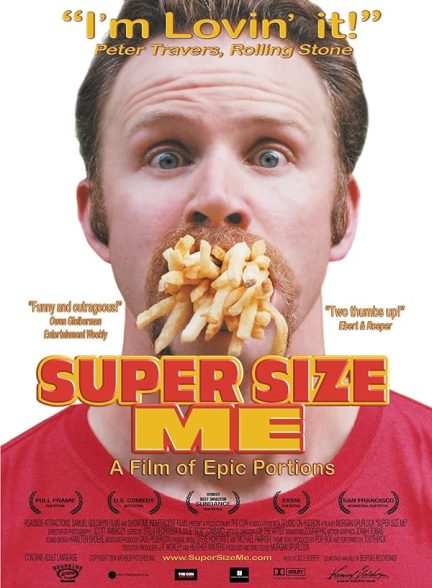 دانلود فیلم Super Size Me / سایز فوق‌العاده من