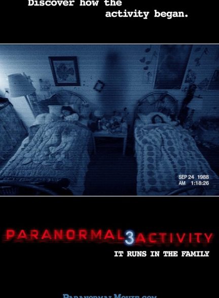 دانلود فیلم Paranormal Activity 3 / فعالیت فراطبیعی ۳